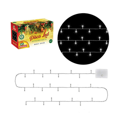 Pisca Led 100L Branco 8M 127V - Zein