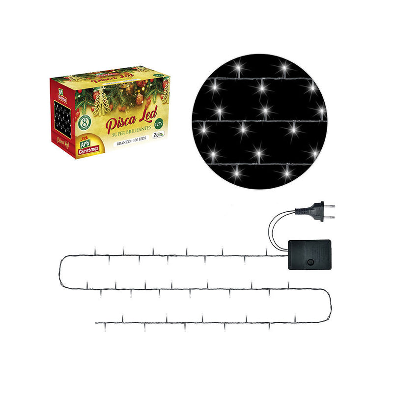 PISCA LED 100L BRANCO 8M 127V - ZEIN