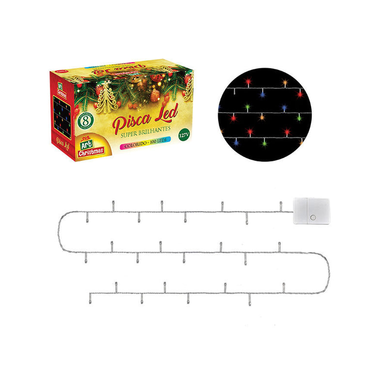 PISCA LED 100L COLOR 8M 127V F