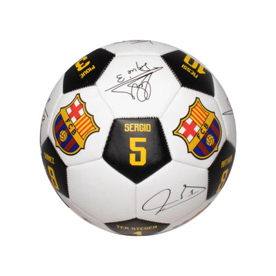 Bola de Futebol de Campo N° 5 Com Assinatura Barcelona