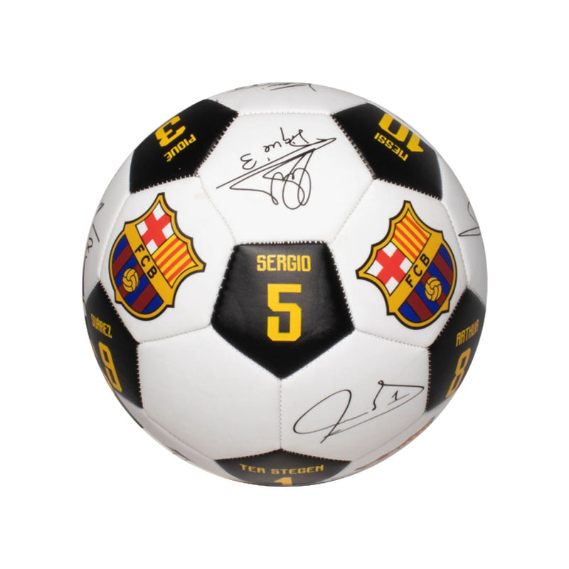 Bola de Futebol de Campo N° 5 Com Assinatura Barcelona