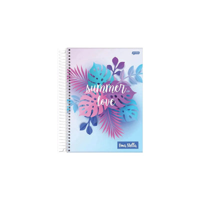 CADERNO UNIVERSITÁRIO CAPA DURA 10 MATÉRIAS 160 FOLHAS STELLA - JANDAIA SORTIDO