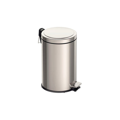 Lixeira com Pedal Tramontina Inox Polido 12 Litros