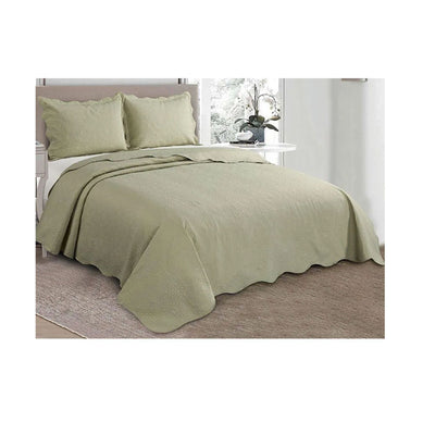 Jogo de Cama Queen Camesa Jazz 3 Peças 240m x 260m - Verde