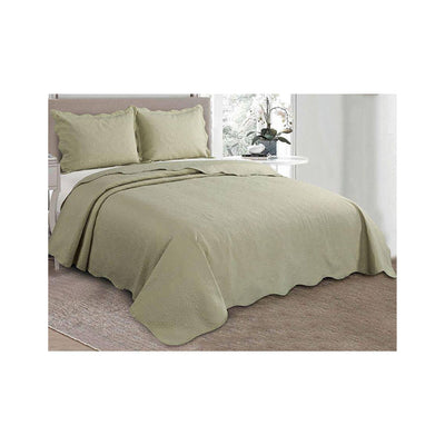 Jogo de Cama Mandi Camesa King 260x280Cm 3 Peças Verde