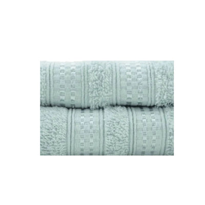 Toalha Banho Priori Listras Dohler Azul Celeste 65cm x 1,30m