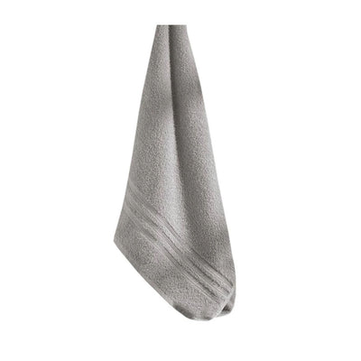 Toalha Banho Priori Listras Dohler Cinza 65cm x 1,30m