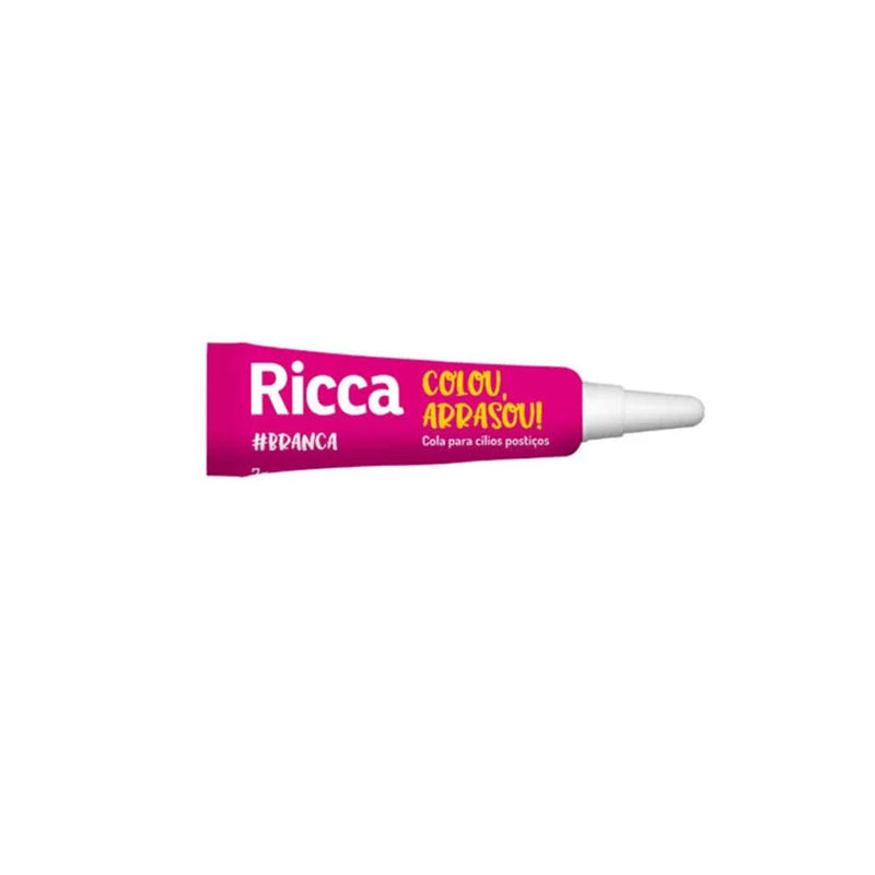Cola Para Cílios Postiços Ricca 7g Branca