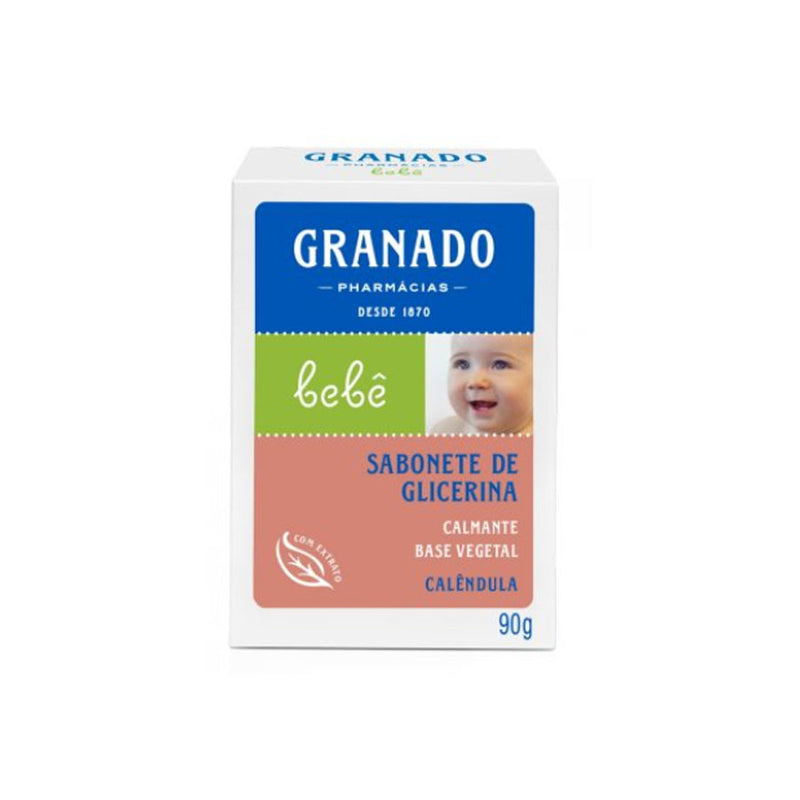 Sabonete em barra infantil granado bebê calêndula 90g - Granado