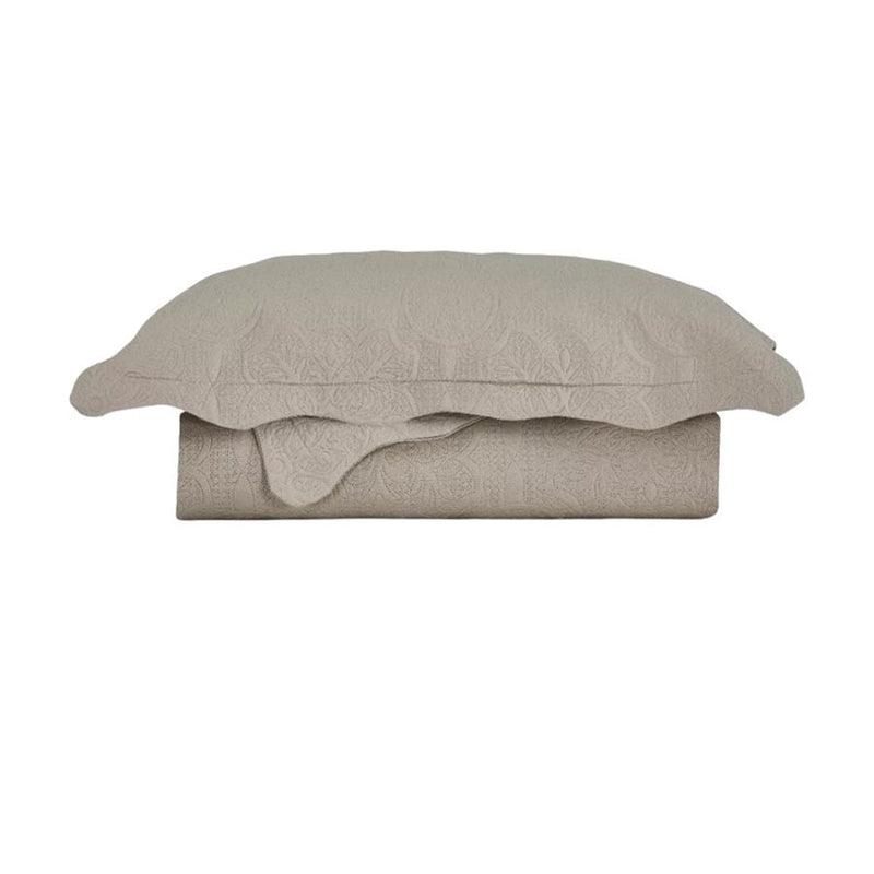 Colcha Marrocos Solteiro Bege 160X230