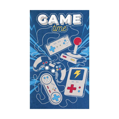 Toalha De Banho Infantil Felpuda Game Dohler