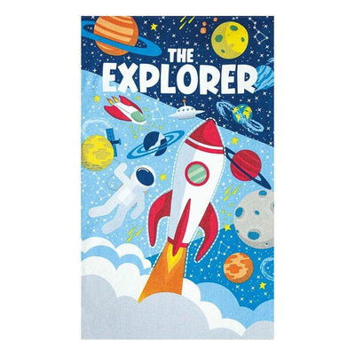 Toalha Banho Infantil Felpudo Explorer Dohler M