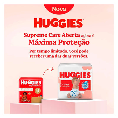 Fralda Huggies Supreme Care Hiper G Com 58 Fraldas