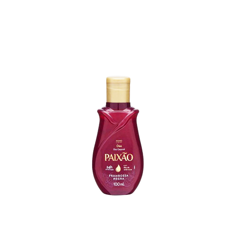 ÓLEO CORPORAL PAIXÃO - FRAMBOESA NEGRA 100ML