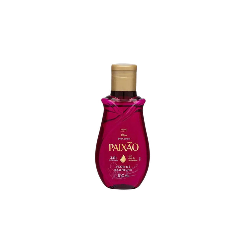 ÓLEO CORPORAL PAIXÃO BAUNILHA 100ML