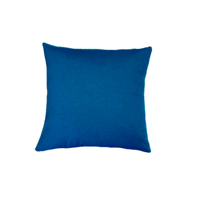 Almofada Sarja Velours Azul 45x45cm - Trisoft