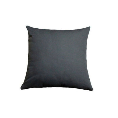 Almofada Sarja Velours Cinza 45x45cm - Trisoft