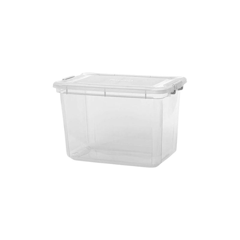 Caixa Organizadora Transparente Plasvale 35L