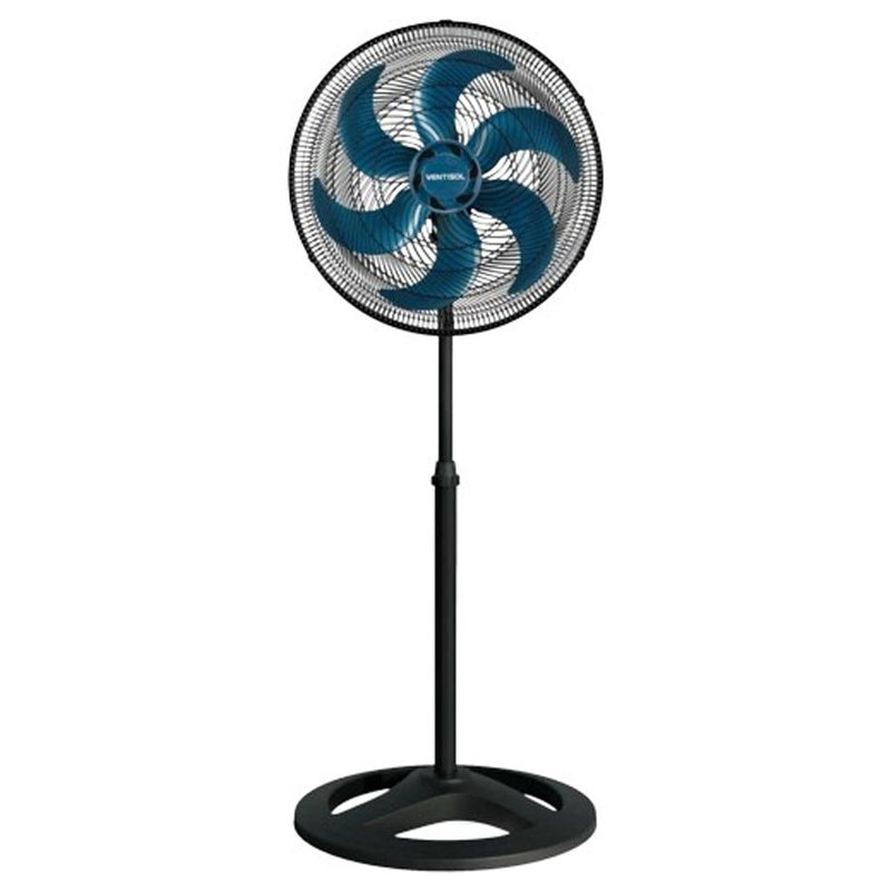 Ventilador de Coluna Ventisol 50cm Turbo 6 Pás Azul 127v