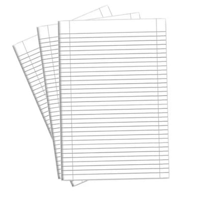 Papel Pautado - 200x275 - Almaço Básico - 16 Folhas - Jandaia
