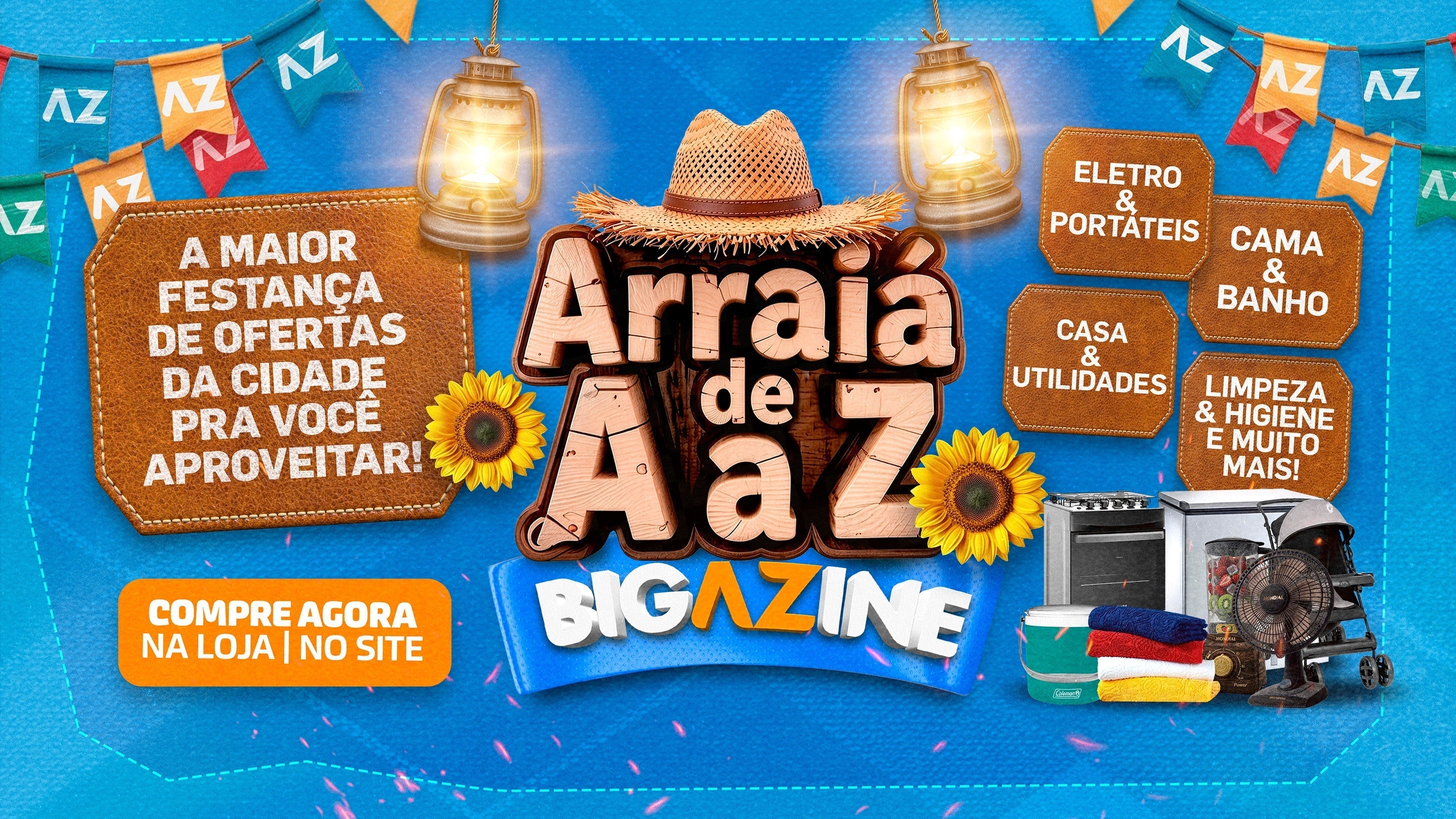 Como montar uma festa junina barata e bonita sem sair de casa