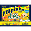 Papel Criativo Filiperson Filipinho 120G 8 Cores 32 Folhas