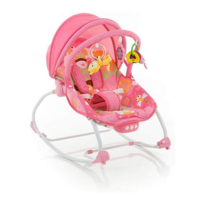 Cadeira de Descanso Bouncer Sunshine Baby Pink Garden - Safety 1st