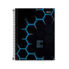 Caderno 10 Matérias Gradient Sortido - Cadersil