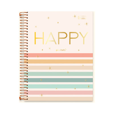Caderno Escolar Universal 10 Matérias Positivity 160 Folhas