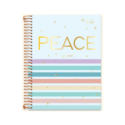 Caderno Escolar Universal 10 Matérias Positivity 160 Folhas