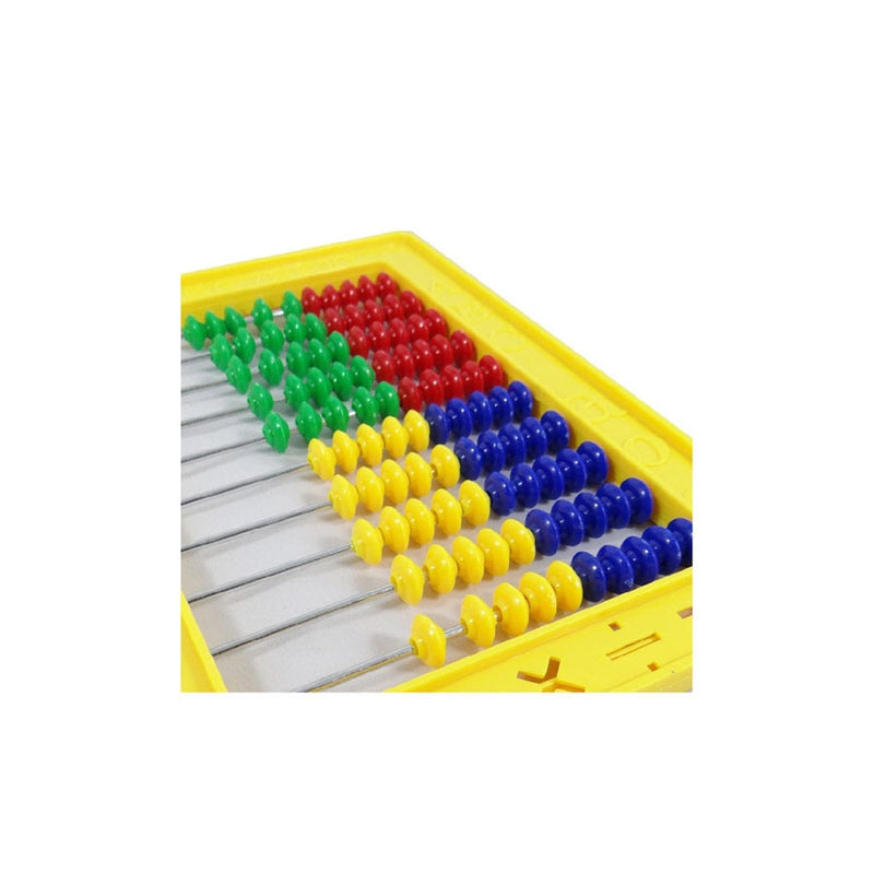 Brinquedo Educativo Ábaco Didático Colorido - Pais e Filhos