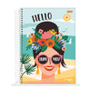 Caderno Universitário 12 Matérias It Girl 240 Folhas Unidade -  Jandaia