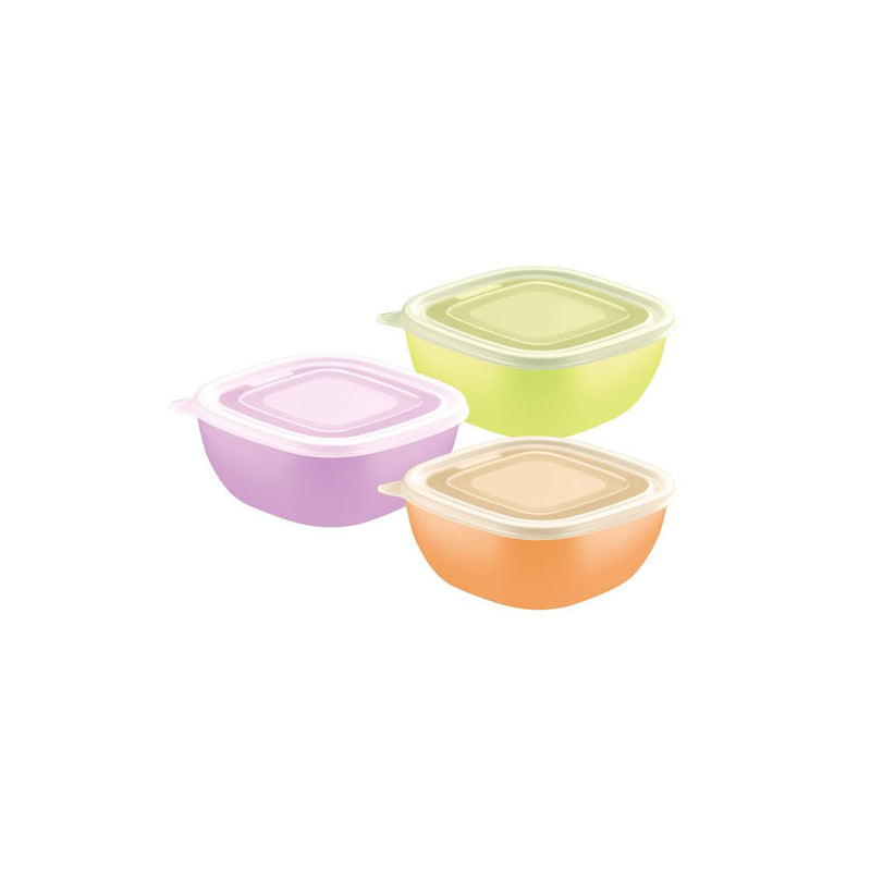 Pote Tramontina Mixcolor com tampa 600ml - Cor sortida