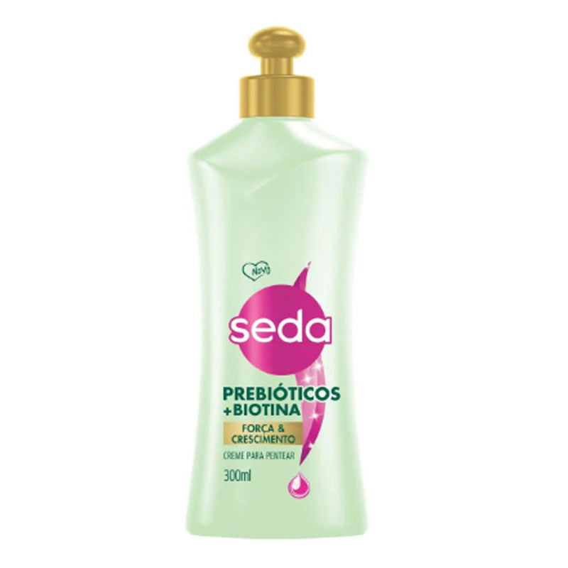Creme para Pentear Seda Prebióticos + Biotina 300ml