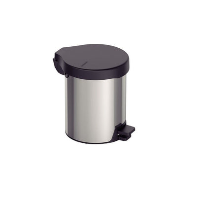 Lixeira com Pedal New Tramontina em aço inox com acabamento polido 5 L