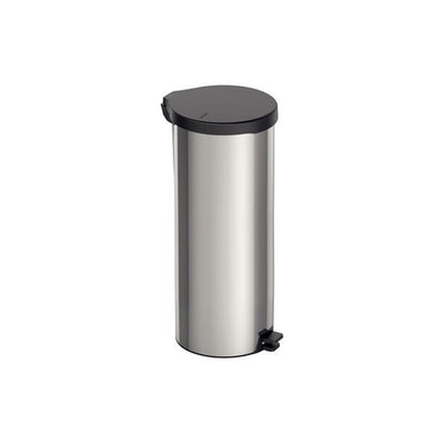 Lixeira Inox com Pedal New Tramontina com Acabamento Polido 30 L