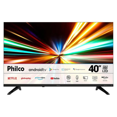 Smart TV 40” Philco Led PTV40E30AGSF Android TV Dolby Audio