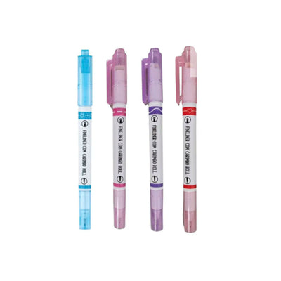Caneta Hidrográfica Fineliner Com Carimbo Brw 0.4mm