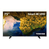 Smart TV Toshiba 75"" 4K DLED 75C350LS HDR, HDMI, USB e Wifi Vidaa