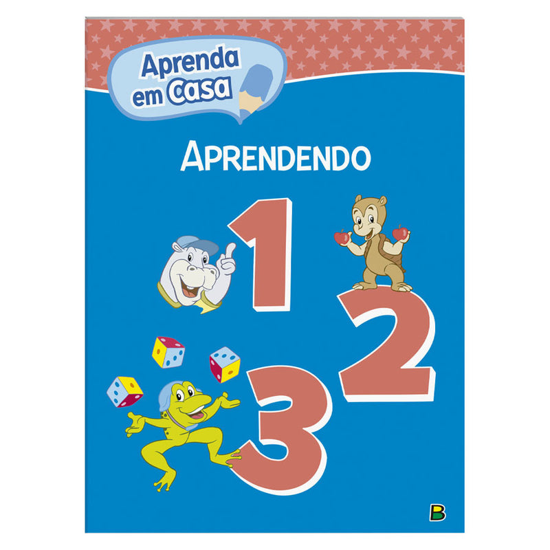Livro infantil aprendendo 123 -  Todolivro