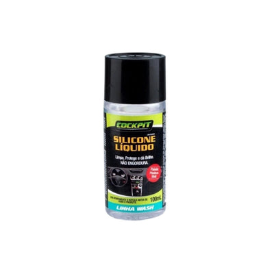 Silicone Automotivo Líquido Cockpit 100ml - Rodabrill