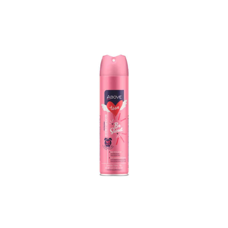 Desodorante Antitranspirante Above Aero Woman Teen  Swe 150ml