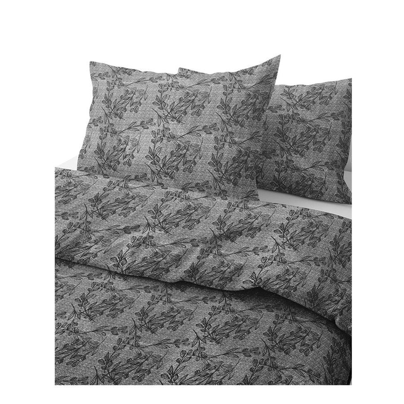 Jogo de Cama AZ Casal 3 Peças 2.20m x 2.40m 100% Poliéster - Jardim Secreto
