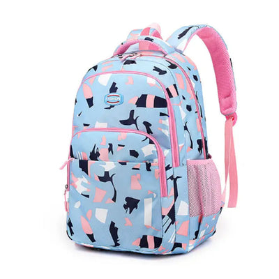 Mochila Feminina Fashion Cores Abstratas.