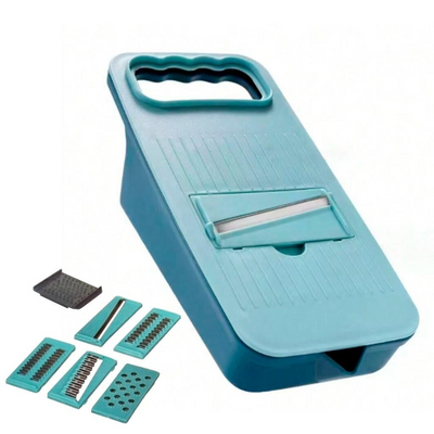 Kit Cortador de Legumes multifuncional com 5 Peças  24 cm
