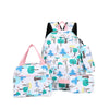 Kit Mochila Escolar Com Lancheira e Estojo Estampas Diversas