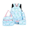 Kit Mochila Escolar Com Lancheira e Estojo Estampas Diversas