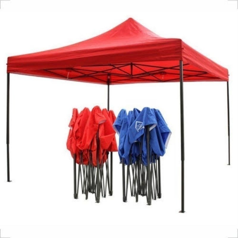 Tenda Impermeável 2x2m -  Vermelha