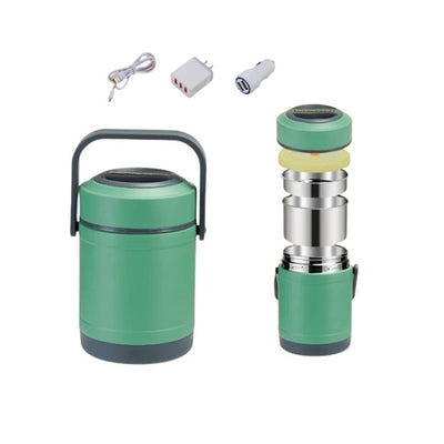 Marmita Térmica Para Lanche - Verde BTX-259  Com USB / 2 Litros