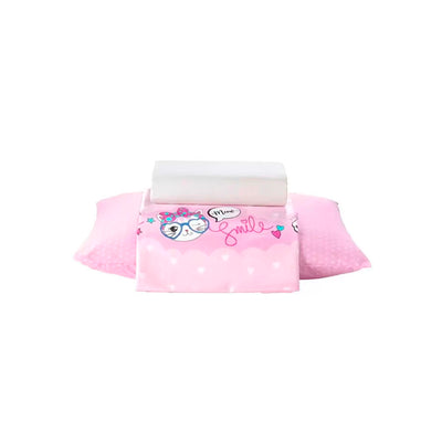 Jogo de Cama Infantil Priori Meow 3 Peças
